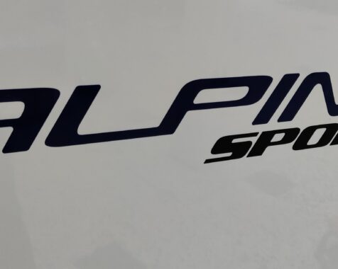 Sprite Alpine Sport 470 Vast bed met treinzit